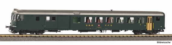 PIKO 94362 - N - Steuerwagen, SBB, Ep. IV